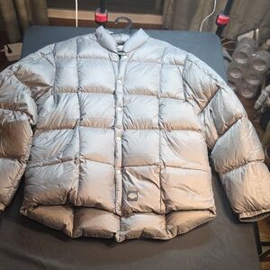 Mens Harley-Davidson Gray Puffer Jacket Size L